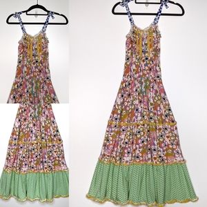 Matilda Jane Ocean Breeze Maxi Ruffle Twirly Sz 10